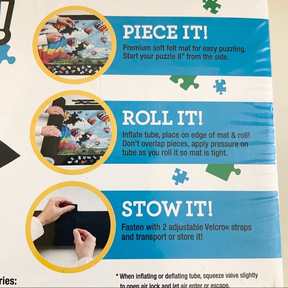 Ravensburger Games Ravensburger Puzzle Stow Go Roll Up Storage Mat